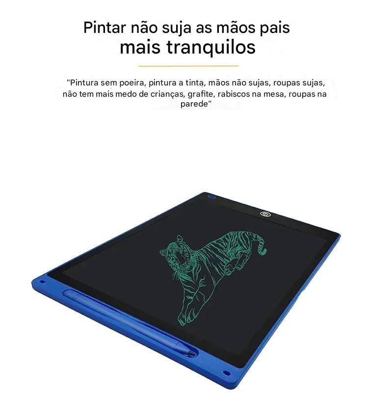Lousa Tela LCD Tablet para Crianças, Escrever, 8,5 Polegadas