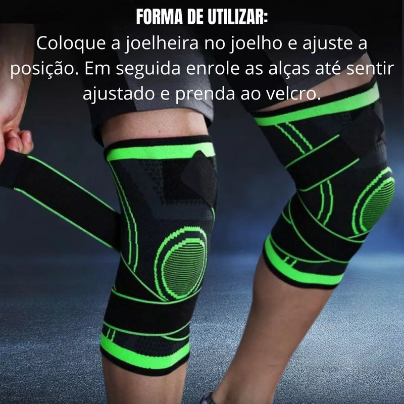 Joelheira Compressão Tensor De Joelho Reforço Patelar