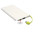 Power Bank Carregador Portátil 10.000mah Adaptador Tipo C Cabo Micro-USB