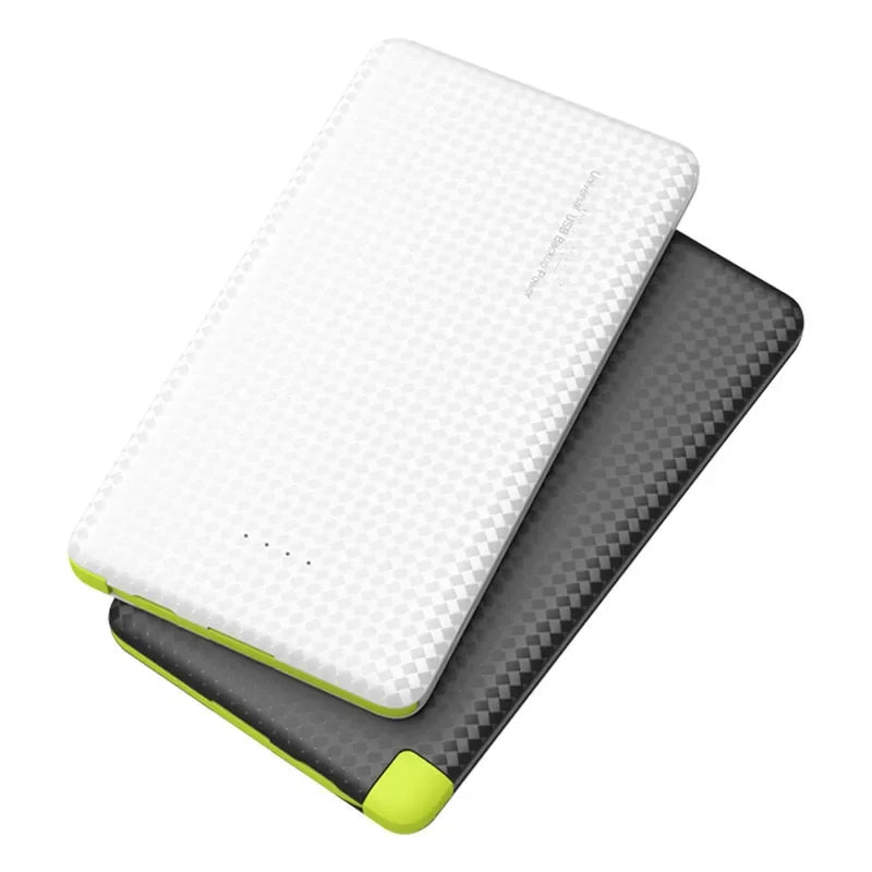 Power Bank Carregador Portátil 10.000mah Adaptador Tipo C Cabo Micro-USB