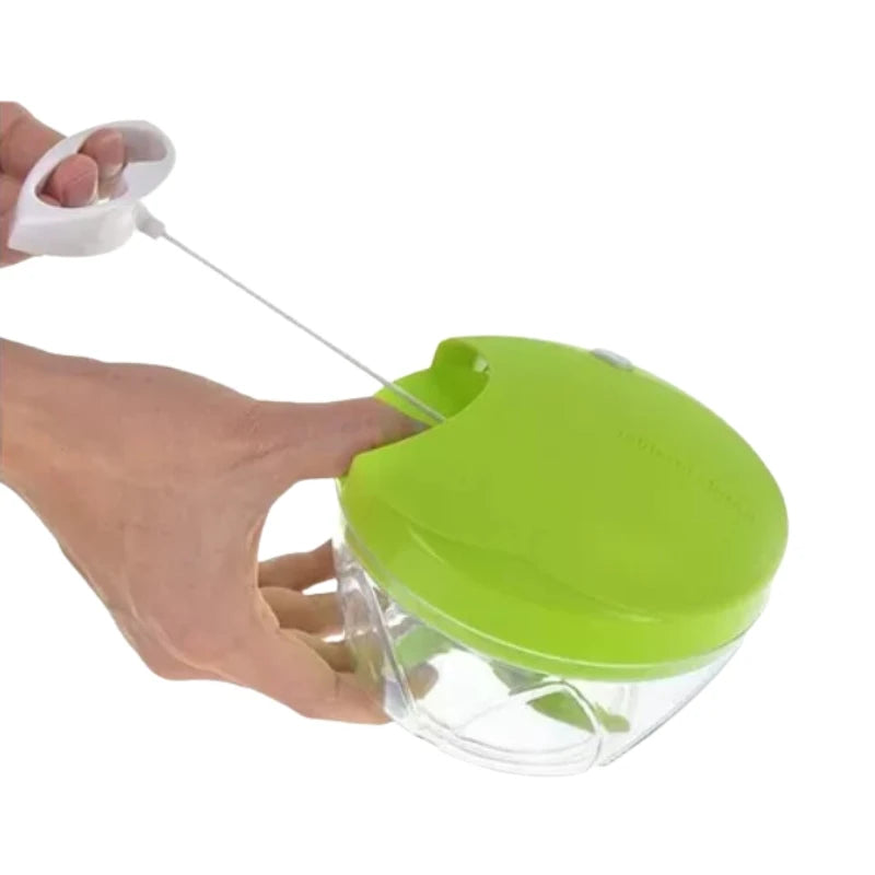 Processador Manual Triturador de Alimentos 3 Laminas 500 ml
