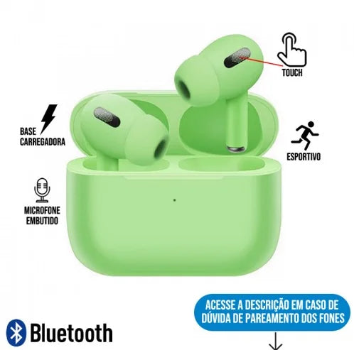 Lótus-Bluetooth Fone De Ouvido
