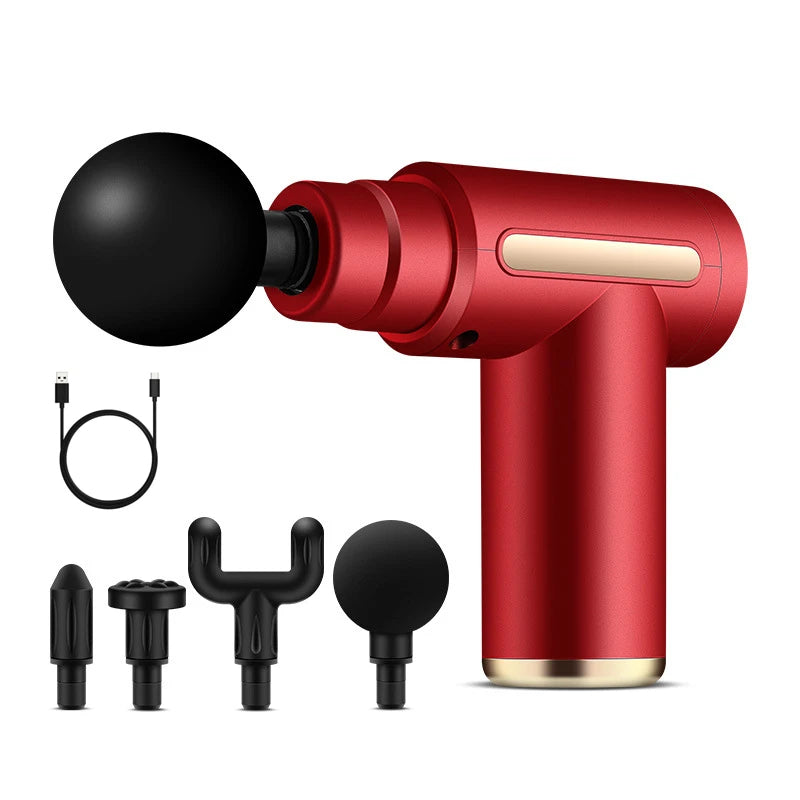 Massageador Elétrico Profissional Muscular Pistola Portátil Original Massagem